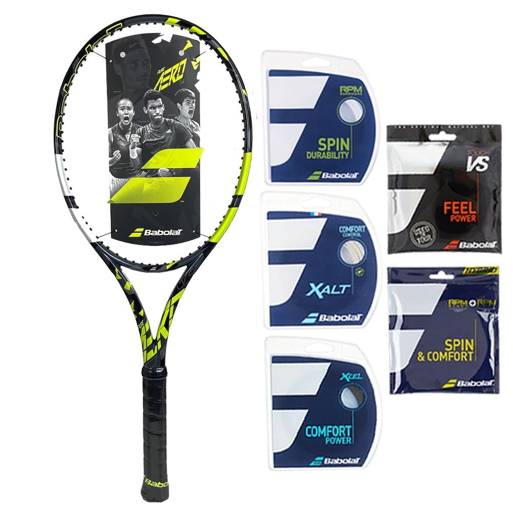 Amazon.co.jp: Babolat Pure Aero 98 Tennis Racquet (Choose String